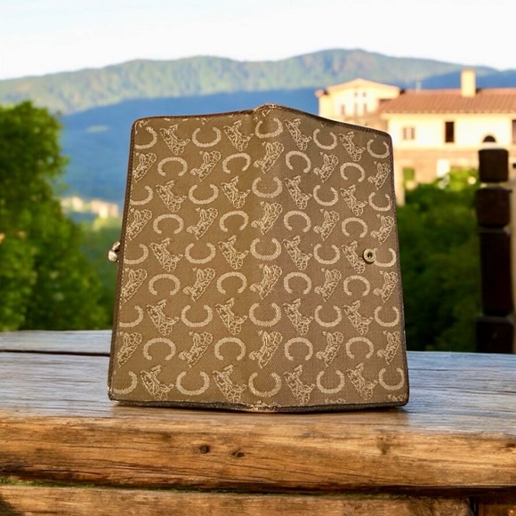 Celine Macadam Long Wallet with Kiss Lock - Picture 4 of 7